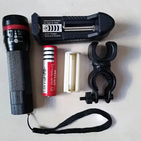 Flashlight Bicycle Lamp Mountain Bike Riding Lamp Mini Multi-Function