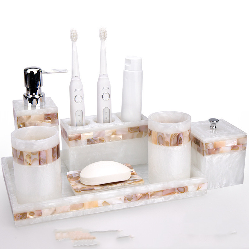 Bathroom seven piece set