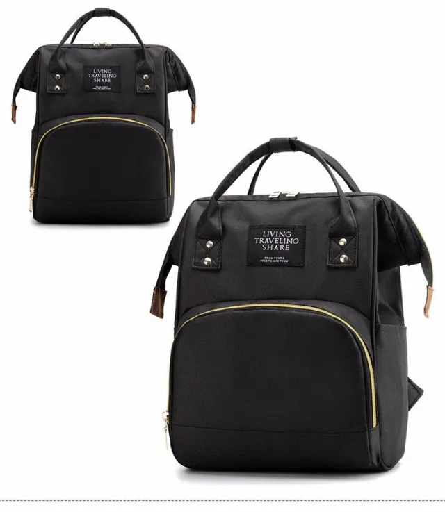 Women'S Shoulders New Mother And Baby Bag Black - Shop at LoveMi
