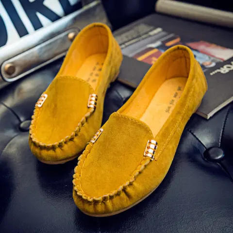 Flat Heel Pumps Single Shoes Women's Student Peas