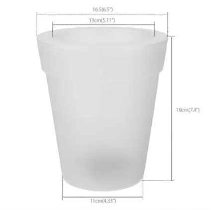 Solar Plastic Flowerpot Outdoor Waterproof