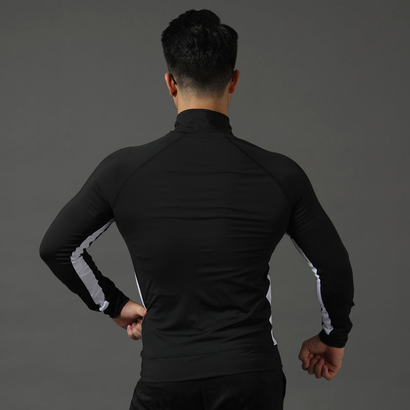 Men's Stretch Quick-drying Breathable Long-sleeved Sports Running Training Suit