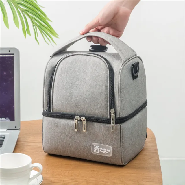 Mummy Bag Multifunctional Waterproof Mother And Baby Outing Backpack Gray - Shop at LoveMi