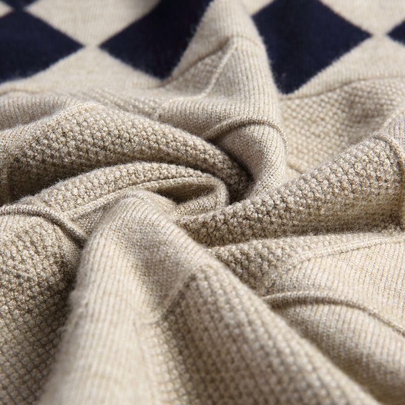 Men's Pullover Sweater Korean Knit Bottoming Shirt