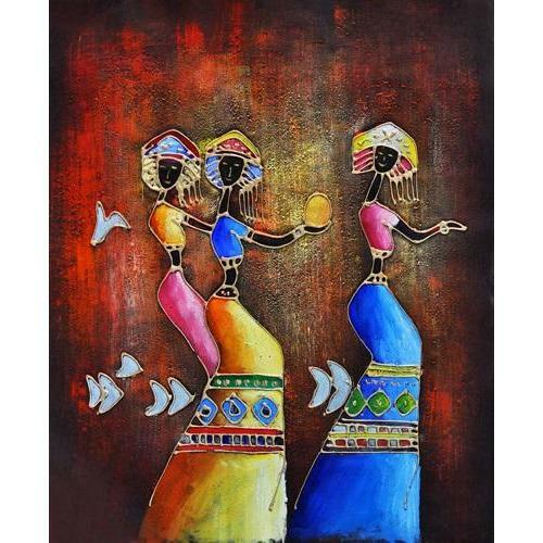 Tribal Dance DIY Painting By Numbers Kit Tribal Dance - Shop at LoveMi