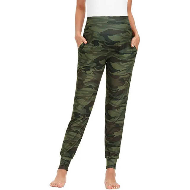 Maternity Pants Maternity Loose Casual Pants Maternity Pants Harlan Pants Maternity Pants Abdomen Ankle Tight Work Pants Yoga Pants Green - Shop at LoveMi
