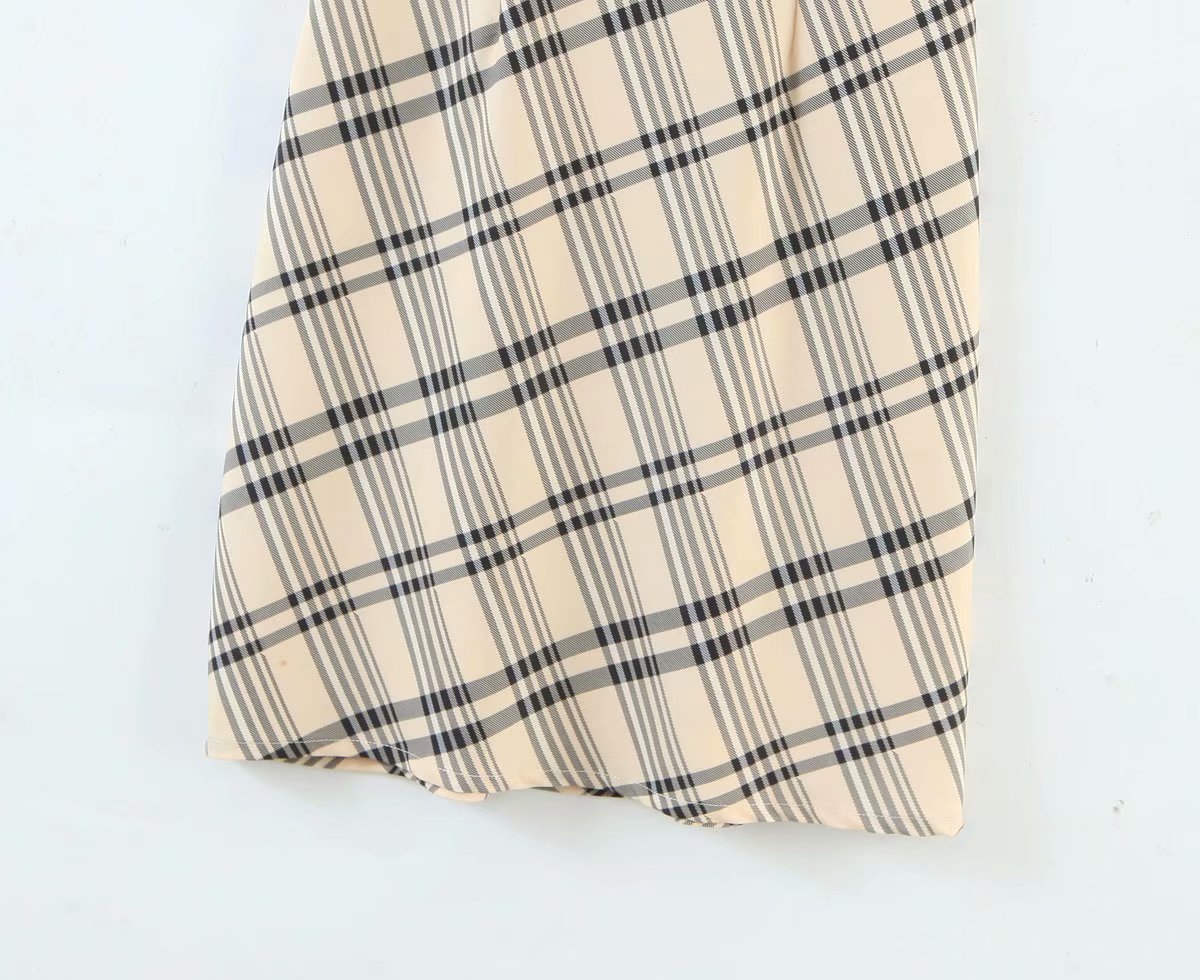 Korean Light Mature Temperament Lace Up Suit Waist Dress Women'S Summer New