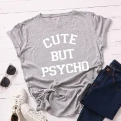 European And American Women'S Loose Short-Sleeved T-Shirt Women - Light Grey - View 1
