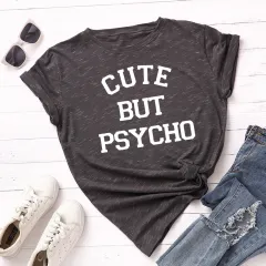 European And American Women'S Loose Short-Sleeved T-Shirt Women - Grey - View 1