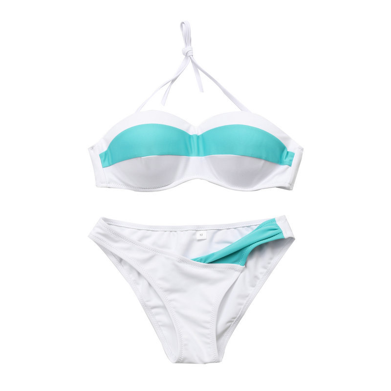 Title 3, Bikini donna europeo e americano con design a c...