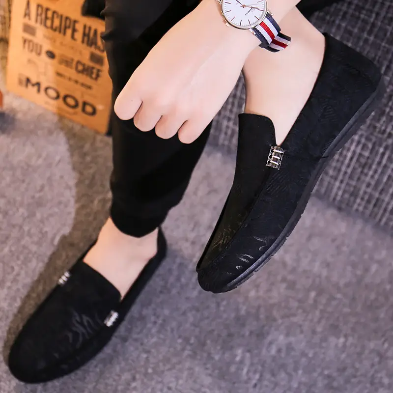 All-match Lazy Soft-soled Retro One-legged Shoes