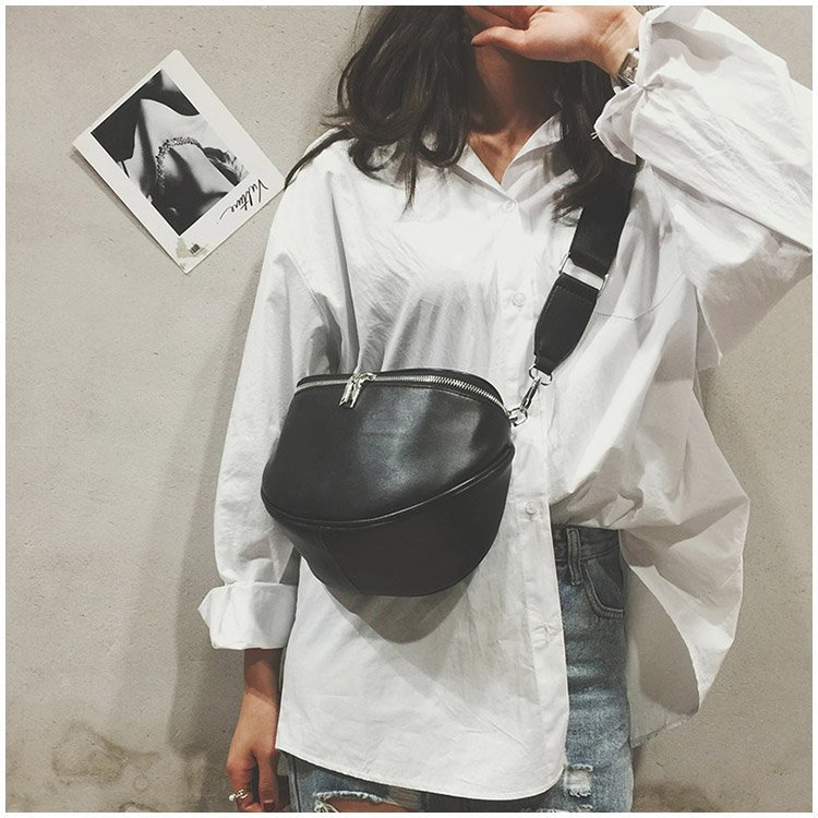 Fashion Waist Bag Chest Bag Korean Outdoor Casual Women's Bag Change One-shoulder Diagonal Trendy Bag
