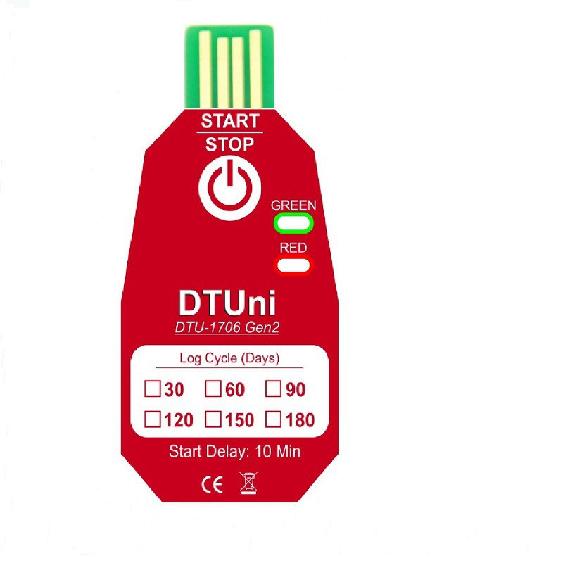 Fruits And Vegetables Flowers Cold Chain Logistics One Time Pdf Temperature Recorder 60 Days Data Waterproof Pdf Report