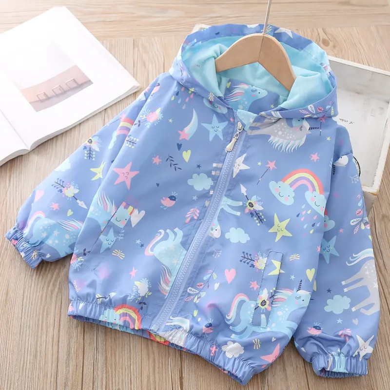Spring and Summer New Graffiti Jackets for Children