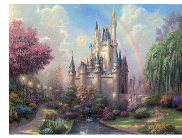 Wonder Castle DIY Painting By Numbers Kit As Shown - Shop at LoveMi
