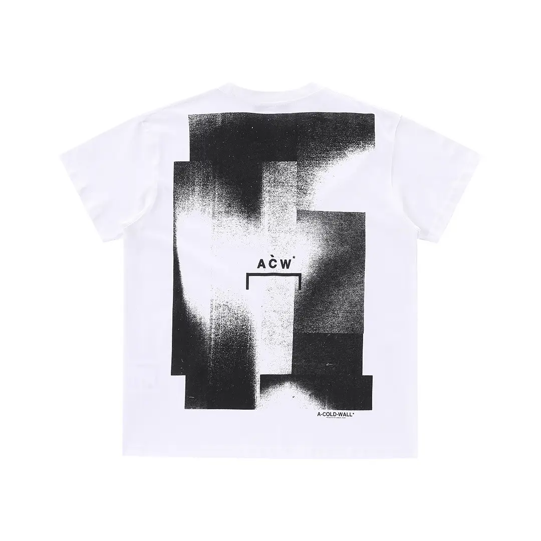 Ink Graffiti Short-sleeved T-shirt Retro Tide Brand