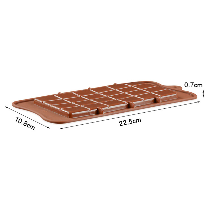 24 With Rectangular Chocolate Brand Mold