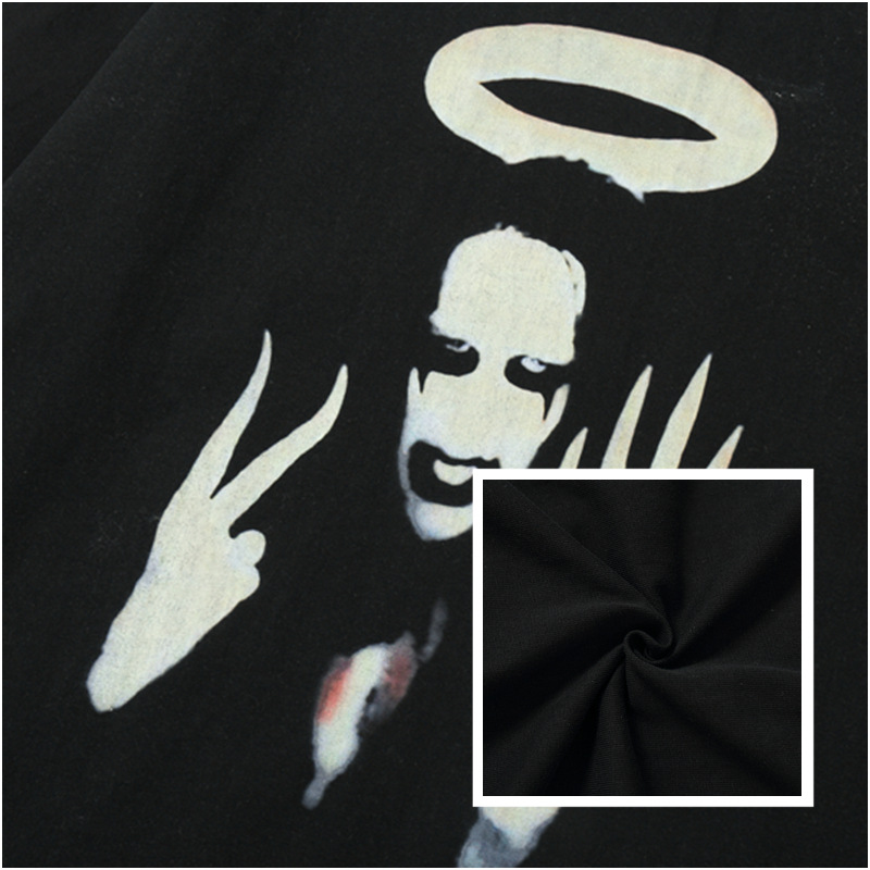 Digital High-definition Self-jet Printing Short Sleeve