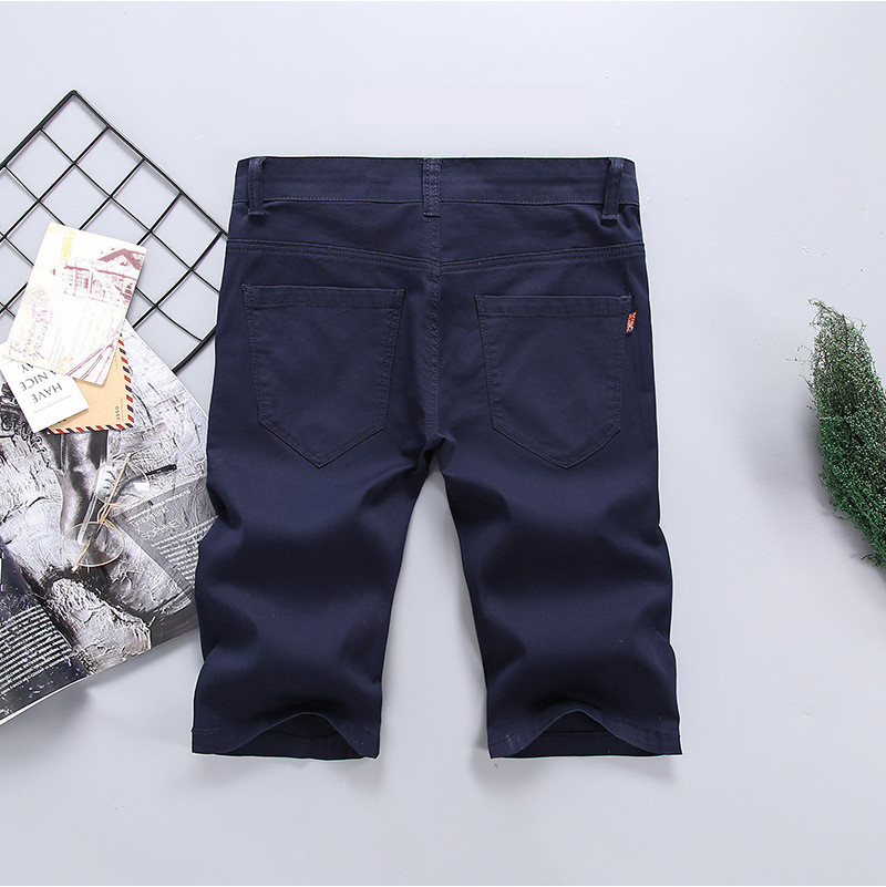 Simple Five-point Pants Men's Plus Fat Plus Size Basic Men's Pants