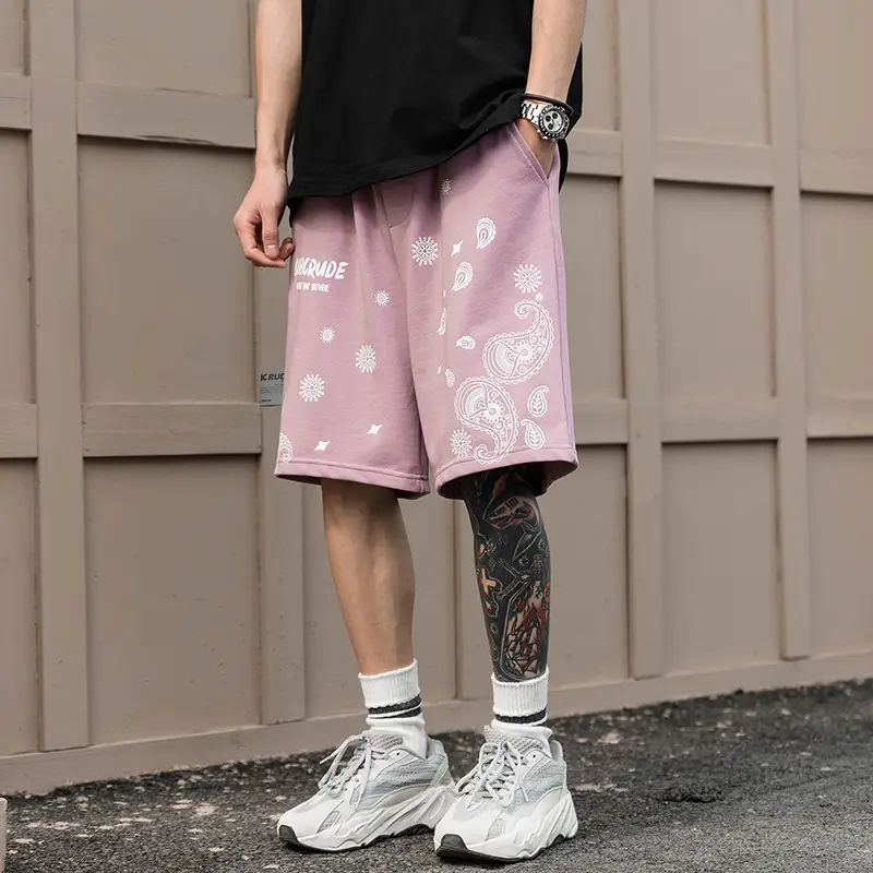 Tide Brand Loose Wild Student Basketball Five-point Pants Short Guard Pants