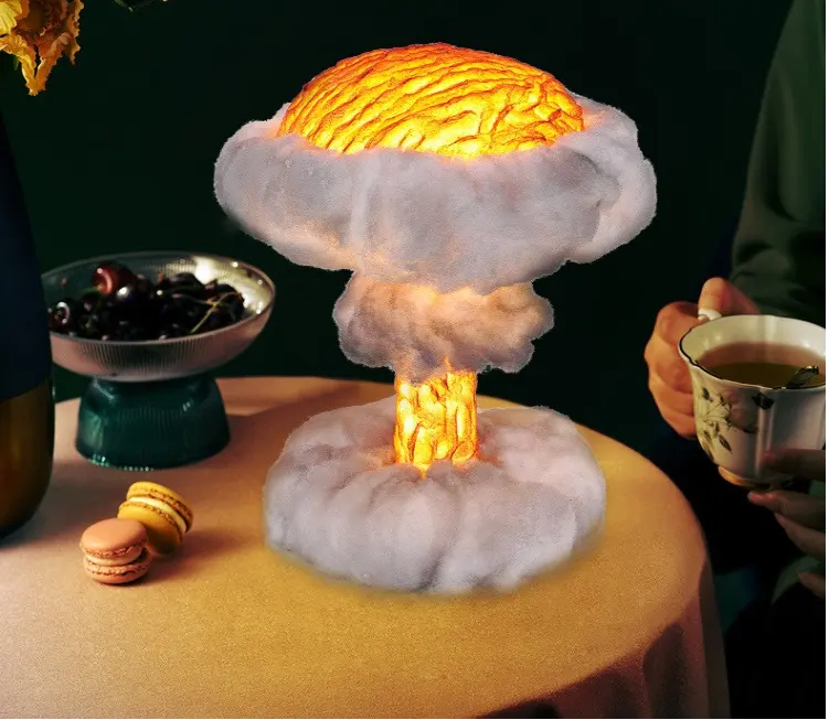 Mushroom Cloud Creative Led Table Lamp Infinite