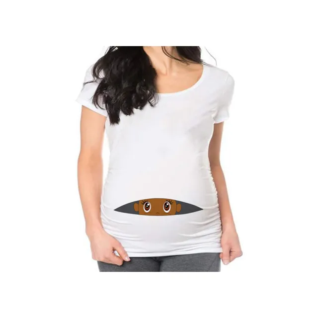 Fashionable Comfortable Simple Maternity T shirt D Xl - Shop at LoveMi