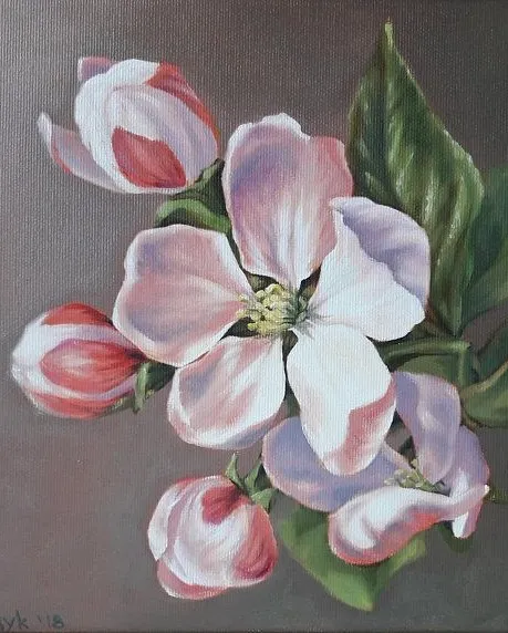 Digital Flowers DIY Oil Painting For Adult Painting J - Shop at LoveMi