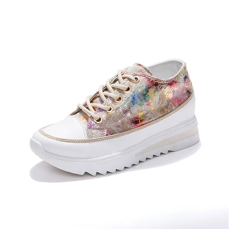 Platform Inner High-Top Low-Top Sneakers