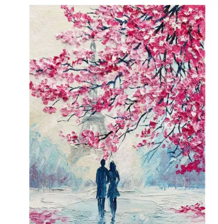 Digital Painting Of Flower Landscape Photos 19Style - Shop at LoveMi