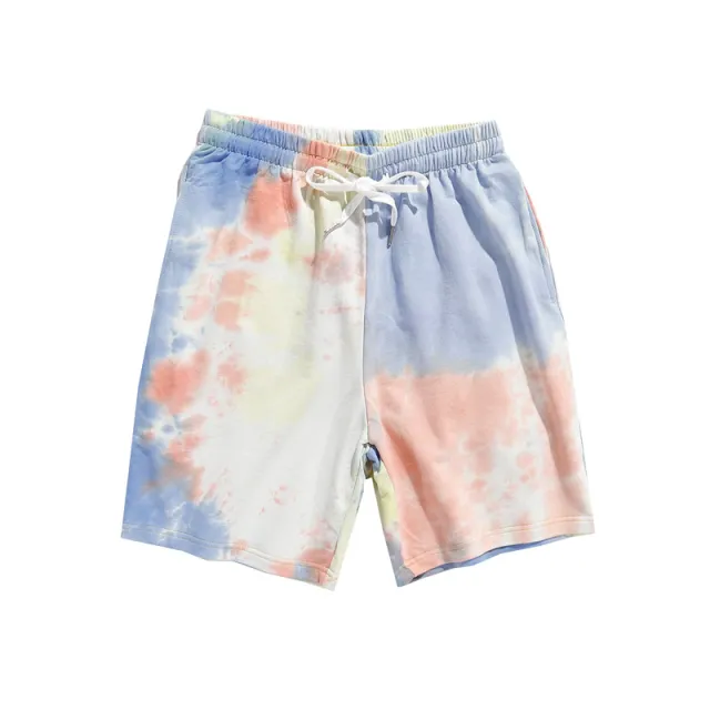 Style Tie Dye Camouflage Men's Five Point Pants 8 Style M - Shop at LoveMi