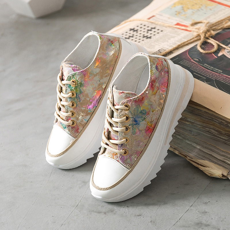 Title 3, Platform Inner High-Top Low-Top Sneakers