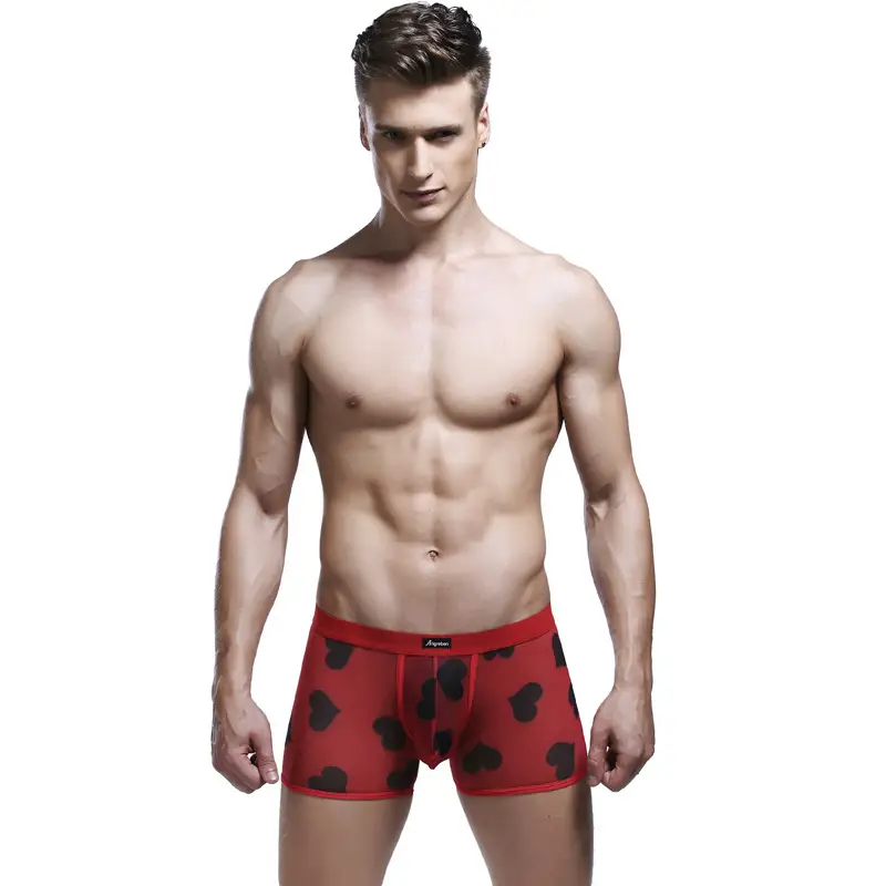 Men's Net Yarn Love Underwear