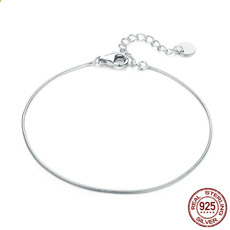 Ladies Fashion Simple Bracelet Snake Bone Thin Chain