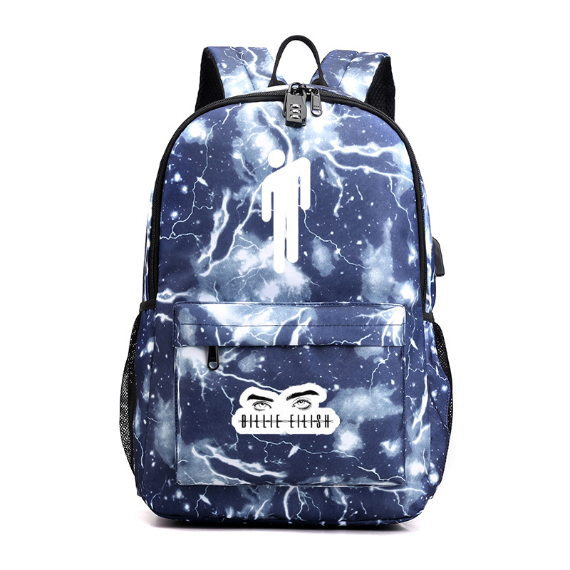 Fashionable And Simple Outdoor USB Charging Backpack - Shop at LoveMi