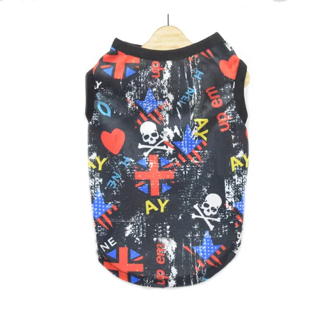 Trendy Punk Street Dog Clothes Black - Shop at LoveMi
