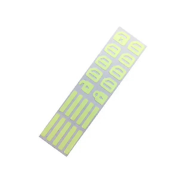 Window Sticker Lifter Refitting Sticker Glass Fluorescent Lamp Car Luminous Switch Window Button Car Sticker