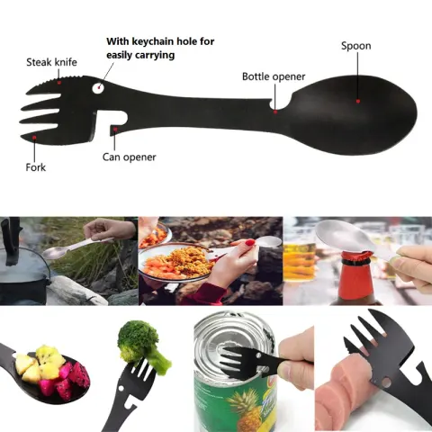 Tableware Multitool Bottle Stainless Steel Cutlery Flatware Utensil Fork