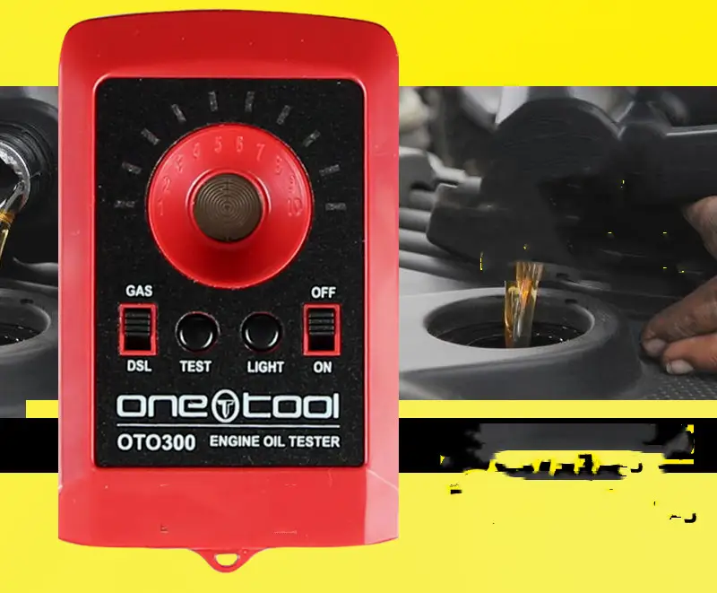 Automotive Engine Oil Quality Tester and Analyzer for Gasoline and Diesel Engines