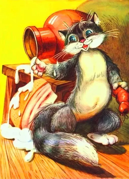 Colored Cat Kit Press Digital Oil Painting Acrylic On Canvas G - Shop at LoveMi
