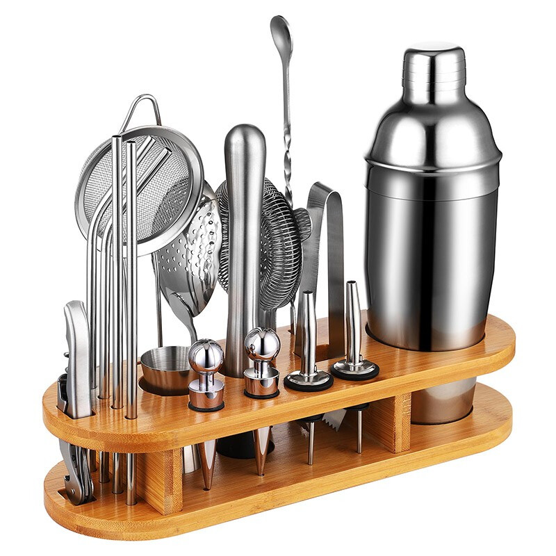 Stainless Steel Cocktail Shaker Set Shaker Glass