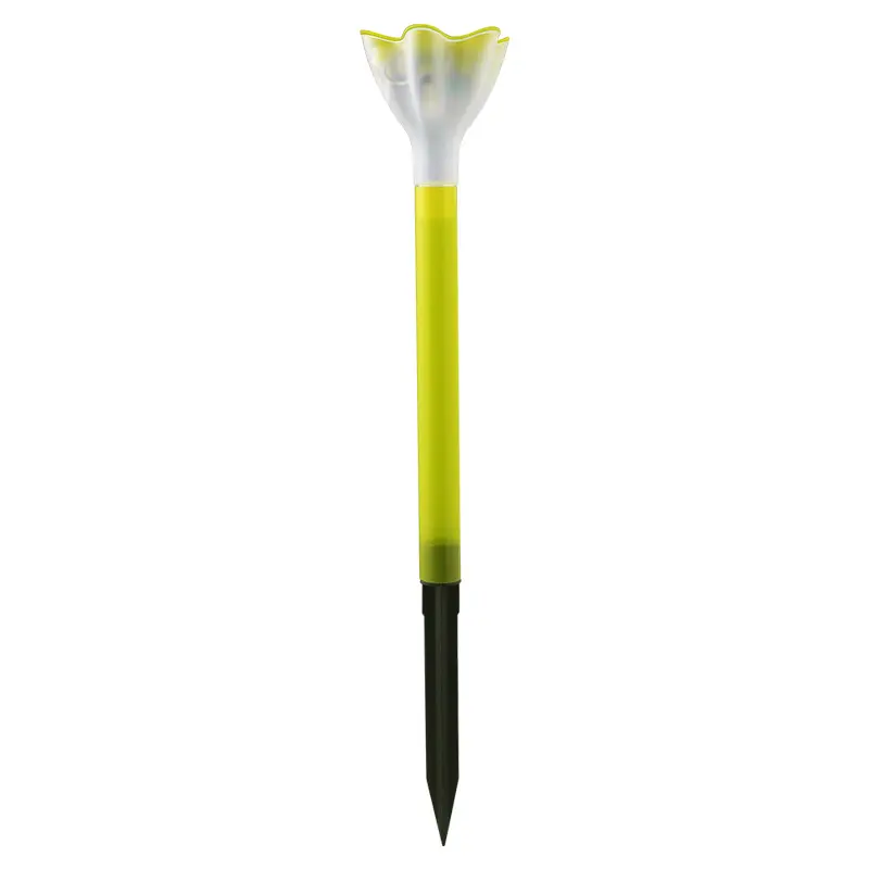 Solar Flower Light LED Ground Plug Night