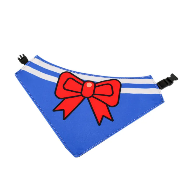Three-layer Thickened Waterproof Saliva Towel Triangle Scarf For Dogs - Beautiful Girl