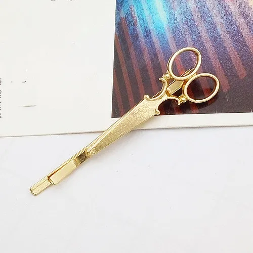 Creative Scissors Shape Women Lady Girls Hair Clip Delicate Hair Pin Hair Barrette Hair Accessories Decorations - Shop at LoveMi