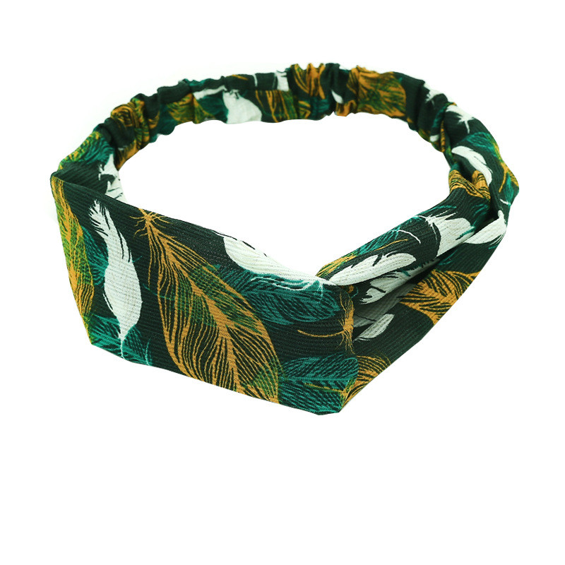 Elastic Cross Hairband Ladies Headband Hair Band Yoga Sports Headband