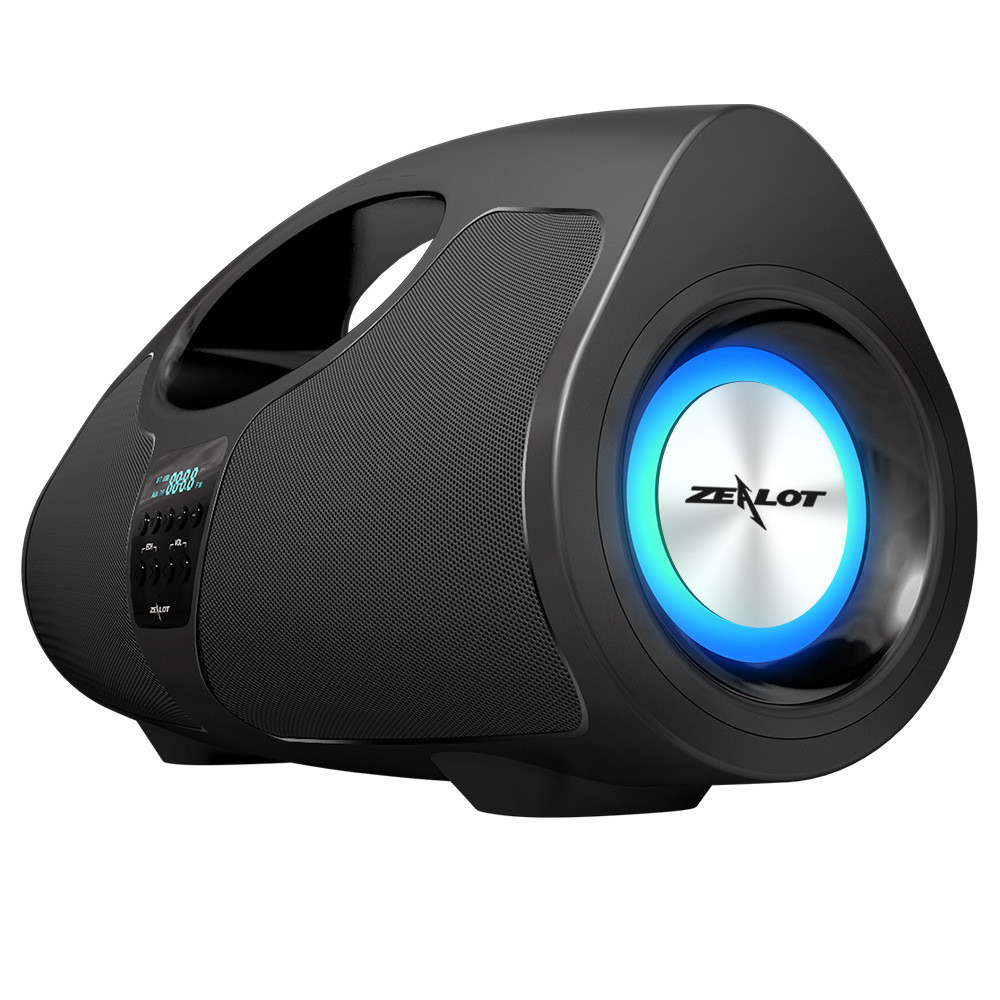 Subwoofer Square Dance Bluetooth Speaker German Portable Audio K Song Wired Microphone - Image 2