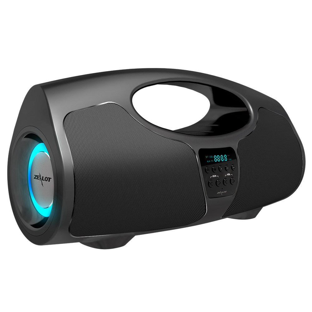Subwoofer Square Dance Bluetooth Speaker German Portable Audio K Song Wired Microphone - Image 3