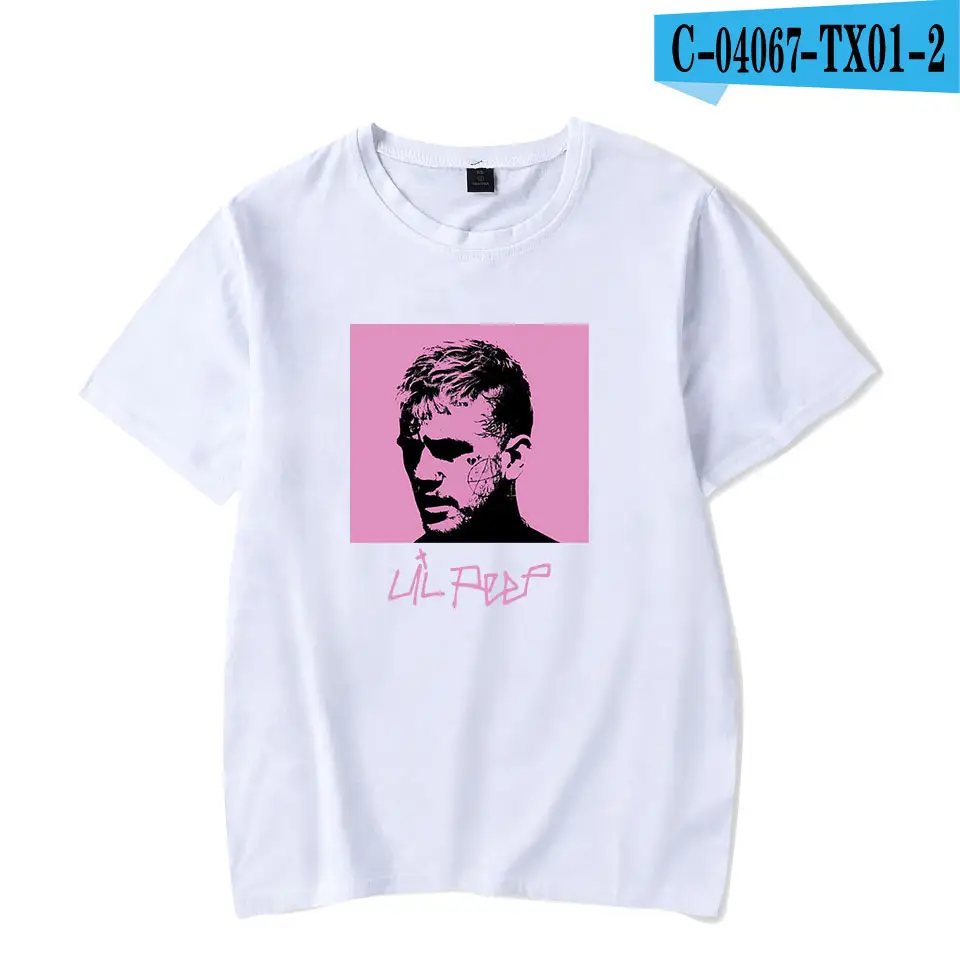 LIL PEEP Crew Neck Short Sleeve T-Shirt Top