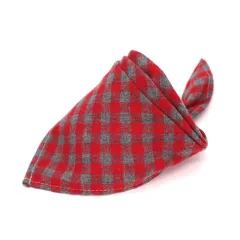Scottish Style Spring Flannel Triangle Scarf - 8Style - View 1
