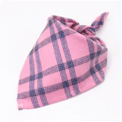 Scottish Style Spring Flannel Triangle Scarf - 28Style - View 1