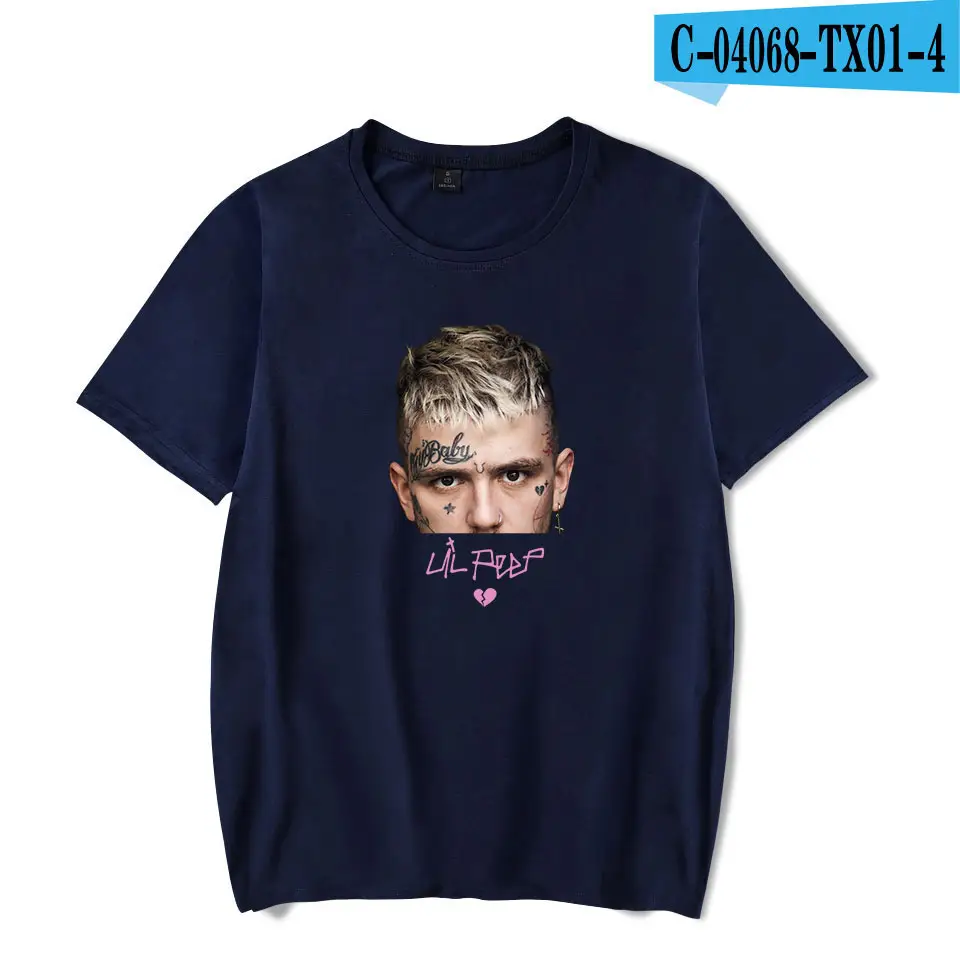 LIL PEEP Crew Neck Short Sleeve T-Shirt Top